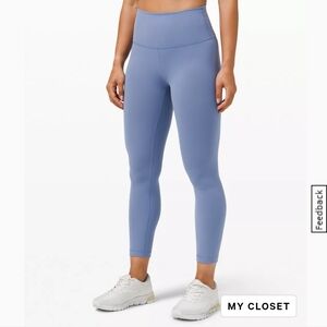 Lululemon Wunder Train High Rise Crop 23"